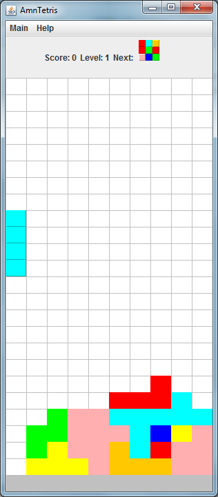 Foto do tetris